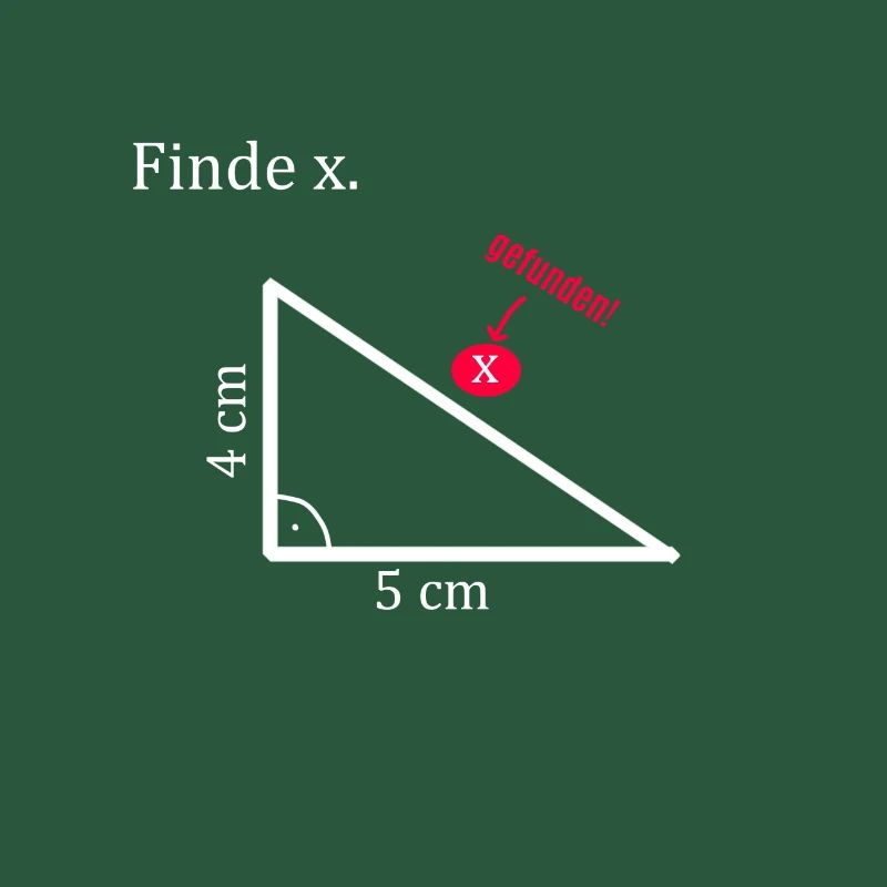 Find x Math Triangle
