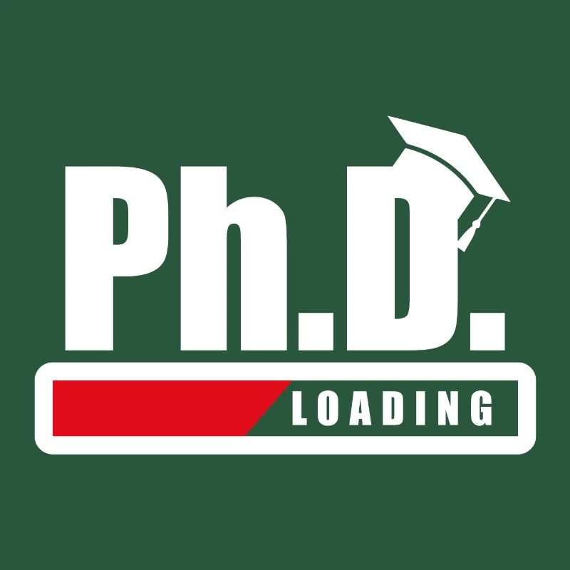 Student Ph.D. Loading Doktorand Lustiges Geschenk