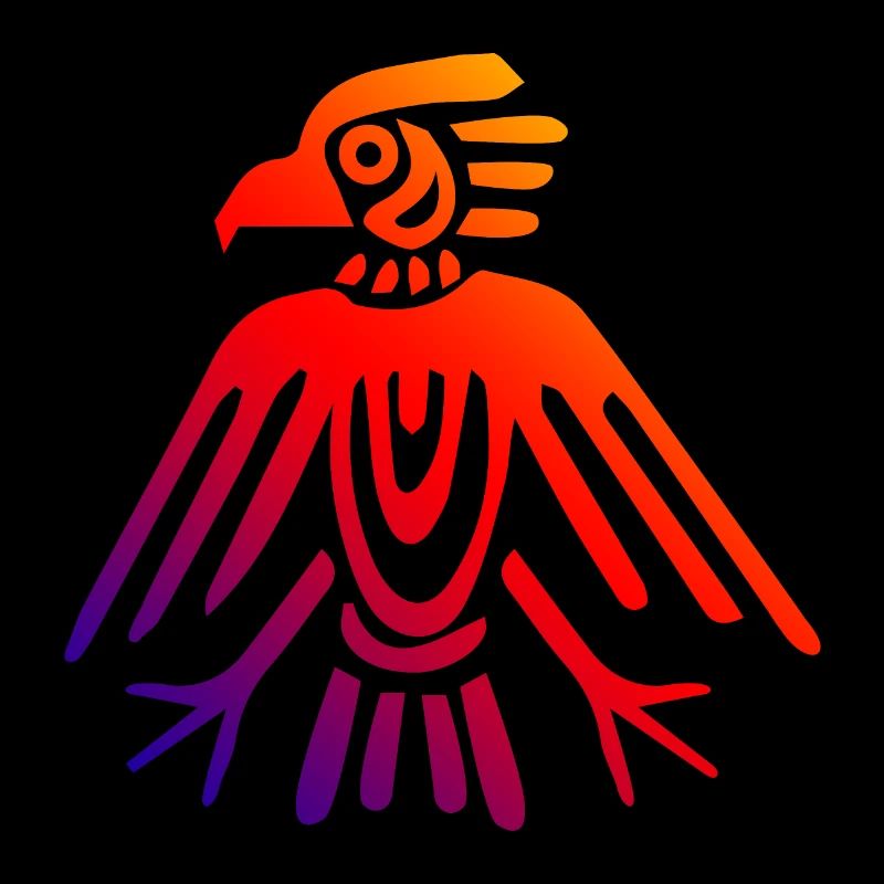 Aztèques symboles Aztèques Aigle Tattoo Gift