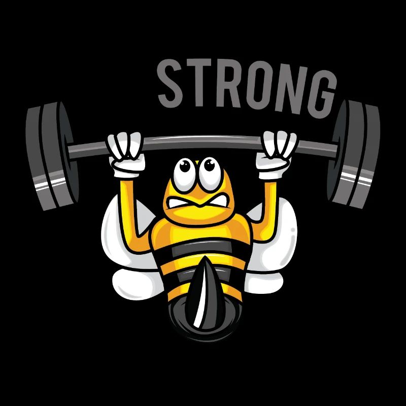 Sei stark wie eine Biene BEE STRONG Sport Workout