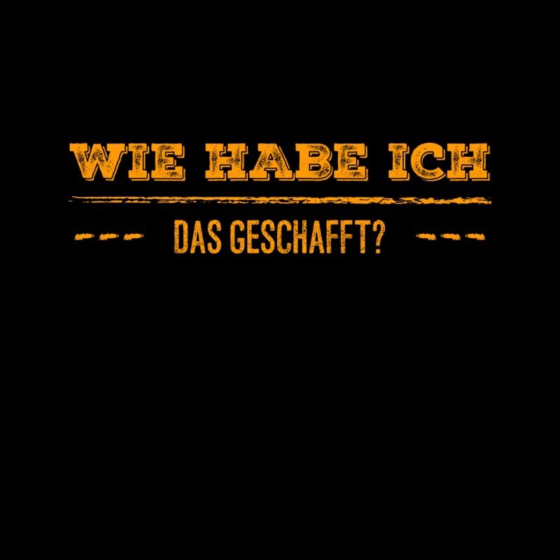 endlich geschafft