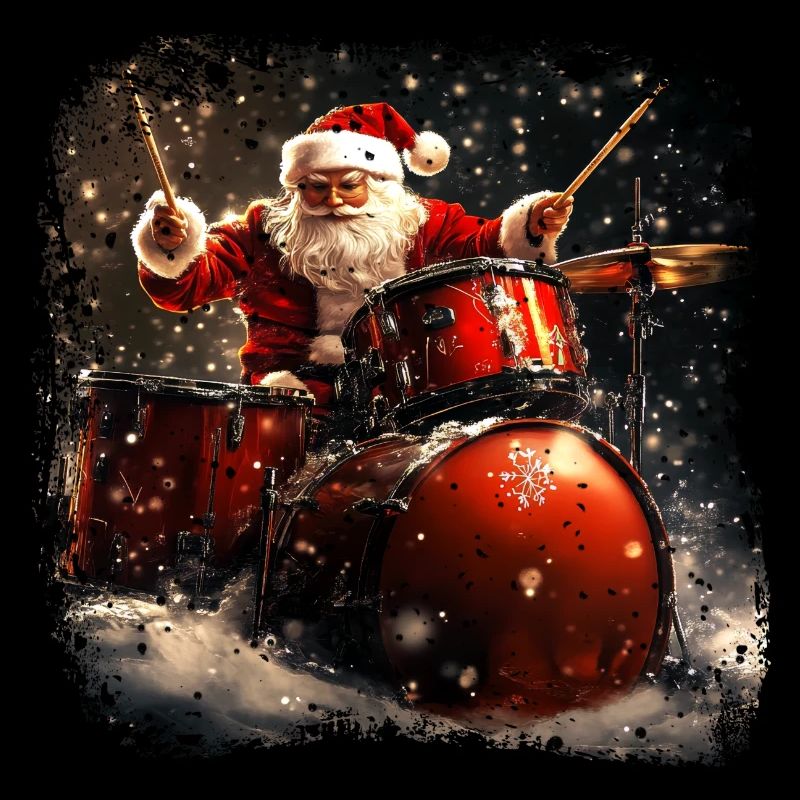 Père Noël Batteur
