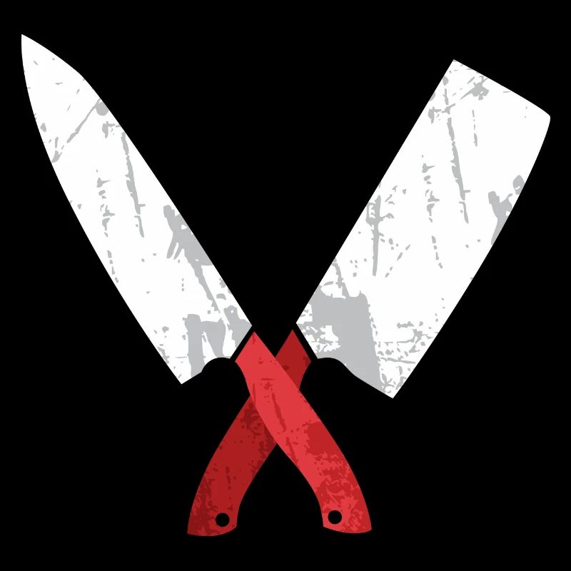 Couteau de chef croisé