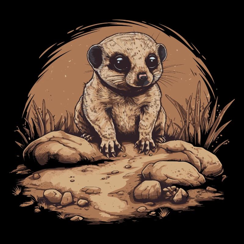 Erdmännchen Baby Mangusten Afrika