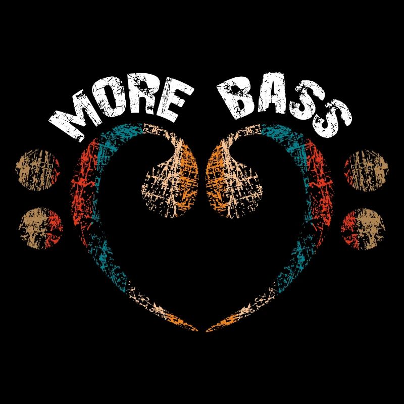 Plus de basses s’il vous plaît, grosse clé de fa