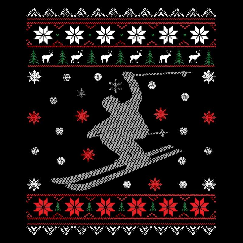 Ski - Noël laid