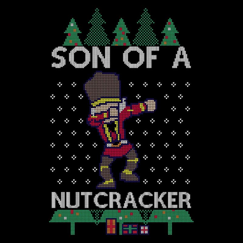 Dabbing Son of a Nutcracker Ugly Christmas Sweater
