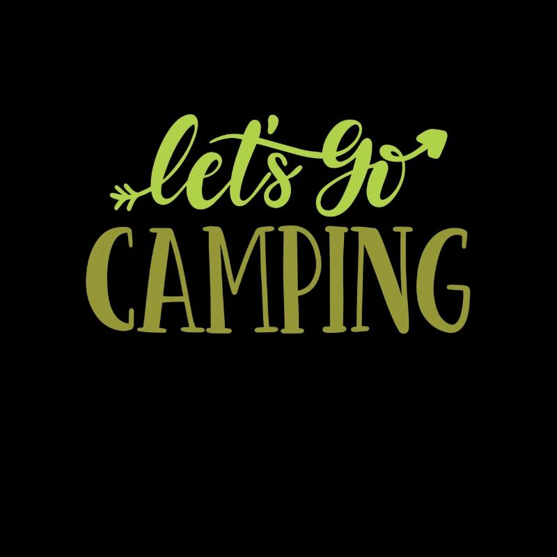 Lets go camping - Camping Shirt