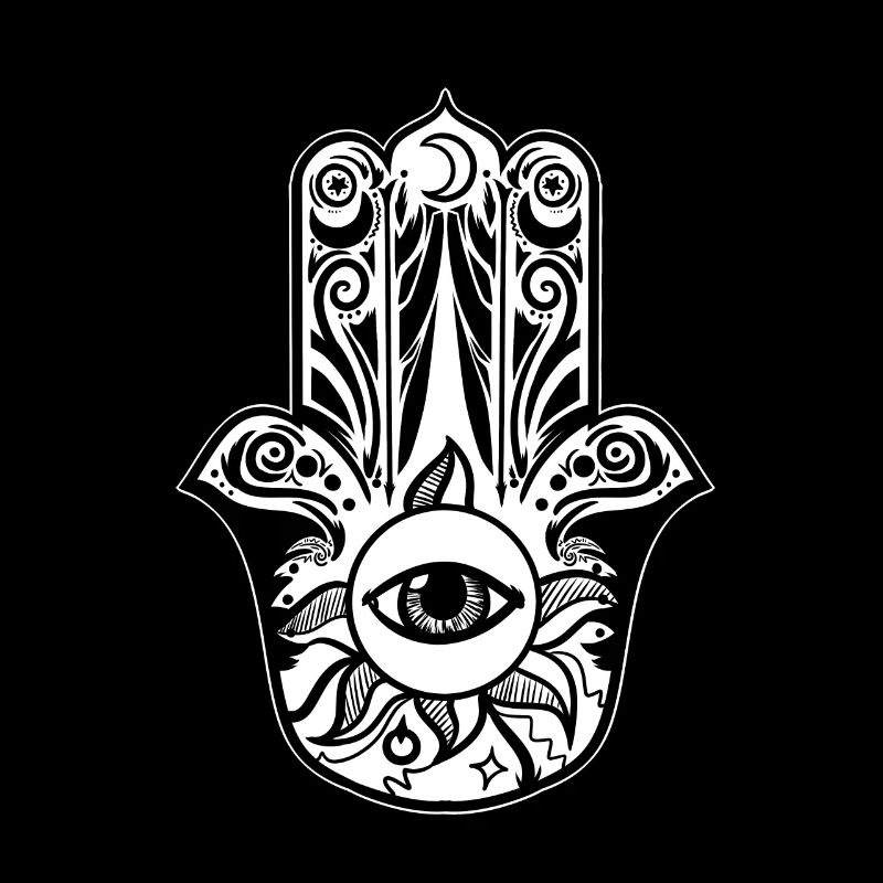 Khamsa - Hamsa - Hand - Amulett - Fünf - Schutz