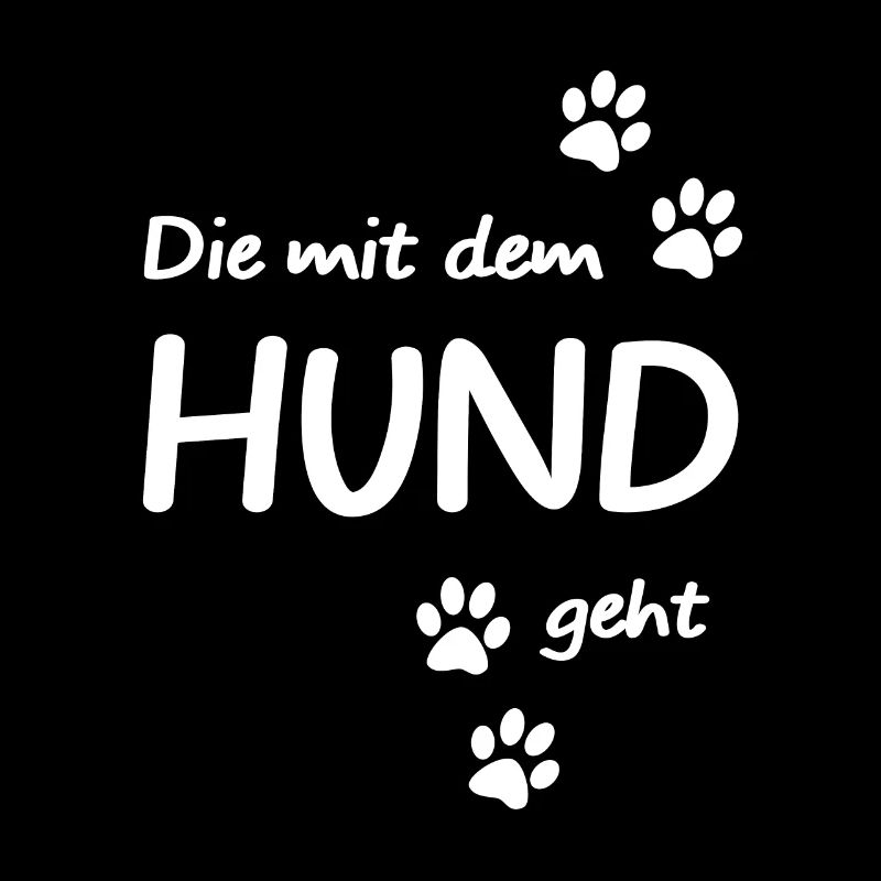 Die mit dem hund geht