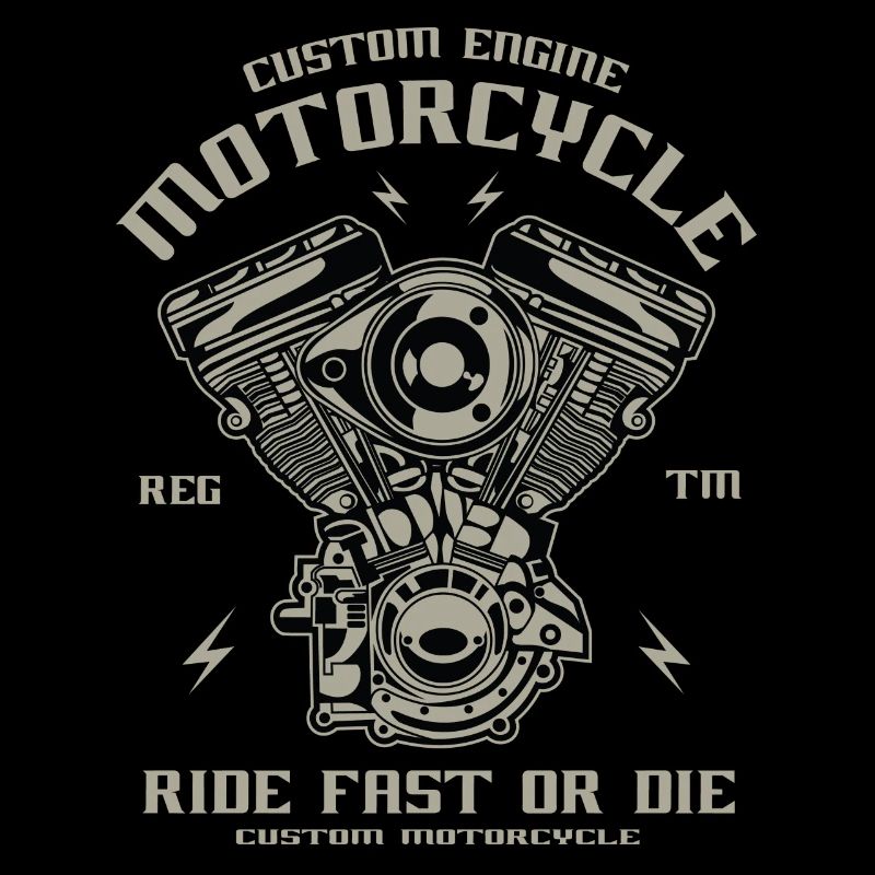 Motorcycle engine conversion Chopper Custom Engine