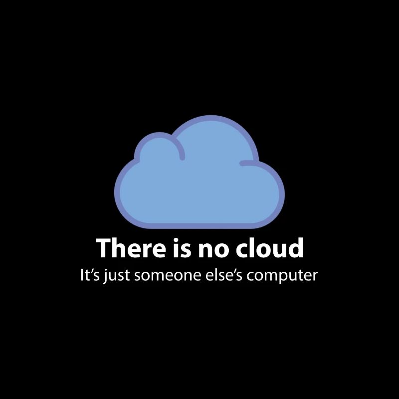 there is no cloud