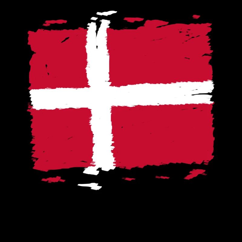 Drapeau du Danemark - Drapeau du marché du Danemark