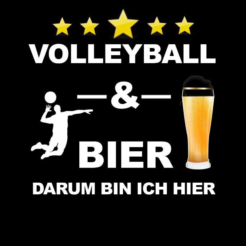 Volleyball beer drinking saying white