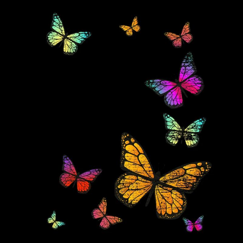 Essaim de papillons