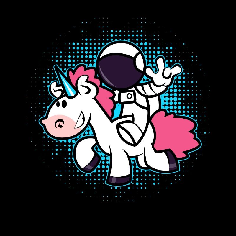 Astronaut Einhorn
