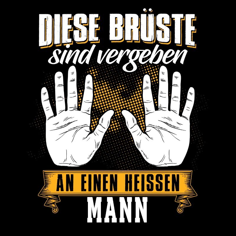 Diese Brüste sind vergeben an einen Mann
