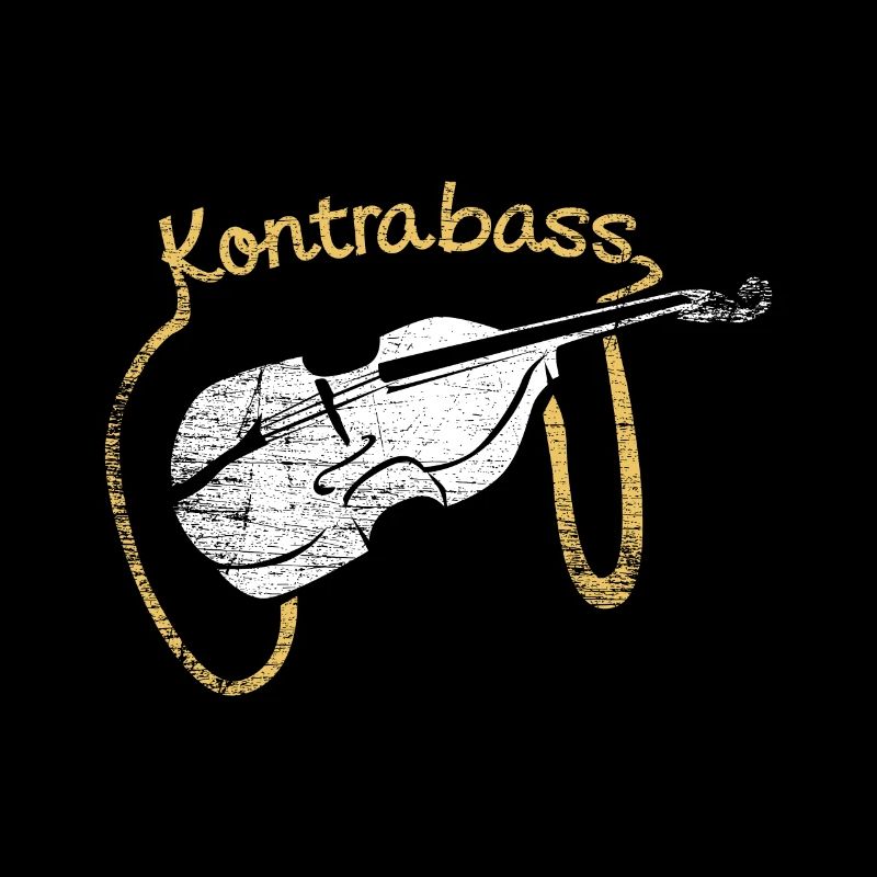 Kontrabass Musiker