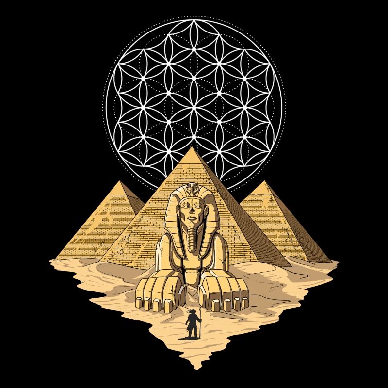 Egyptian Pyramids Sphinx Ancient Sacred Geometry