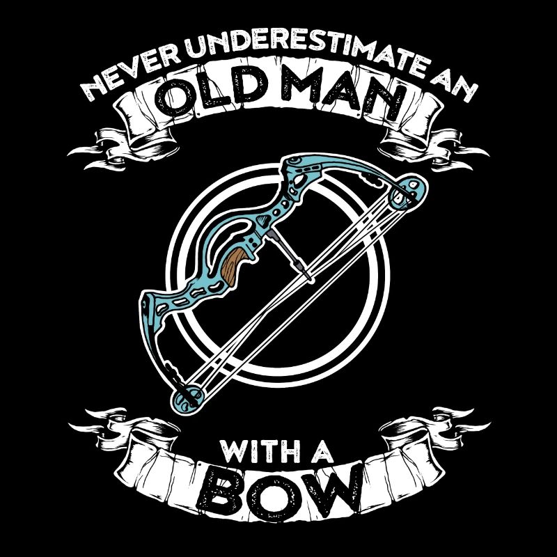 Never underestimate an old man with a bow