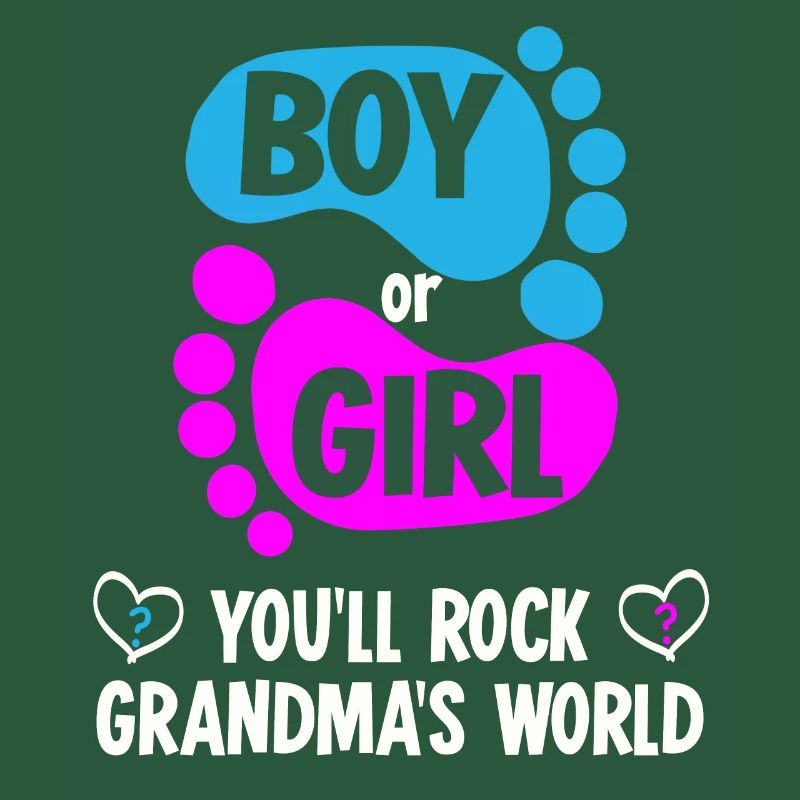 Babyparty Mädchen oder Junge Opa