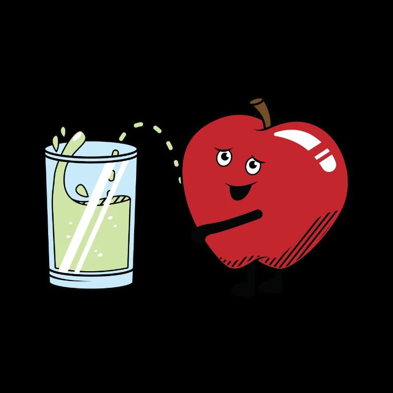 Apple Pee peeing apple juice fruit drink