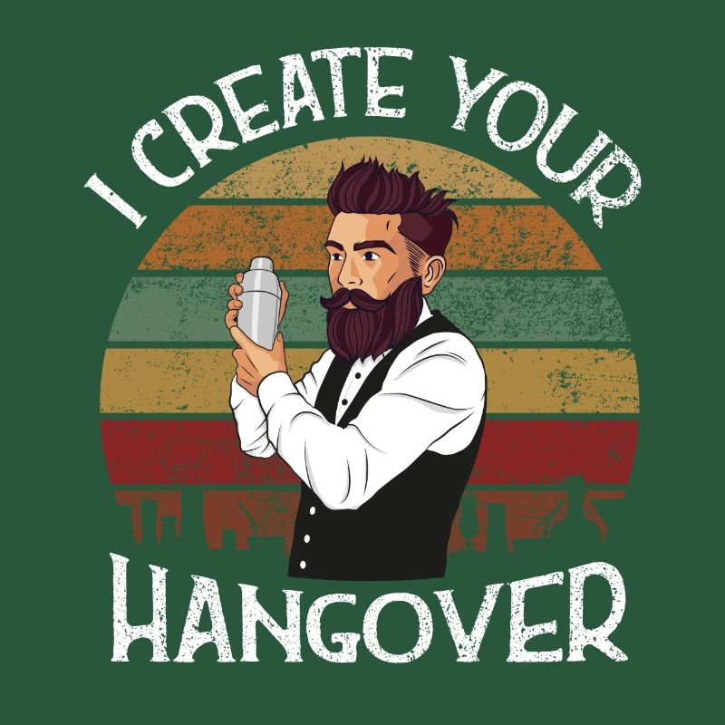 Witziges Bartender Barkeeper Gastro Fun Geschenk