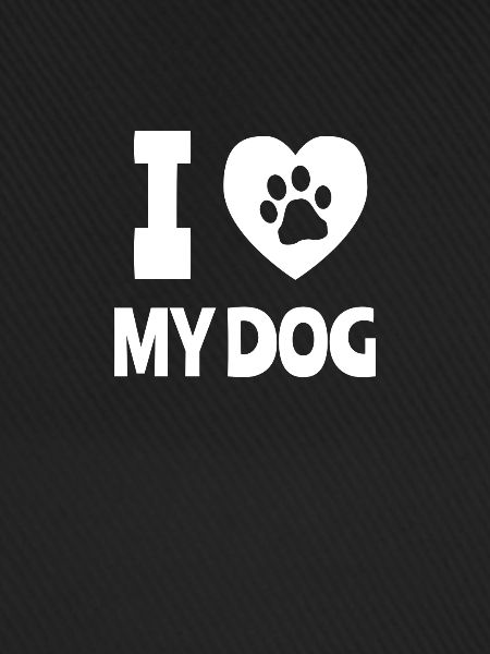 J'AIME MON CHIEN