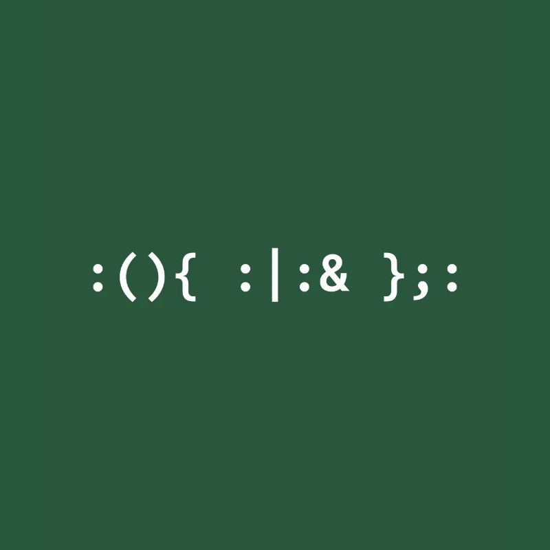 Bash Fork Bomb - Text for Unix/Linux Hackers
