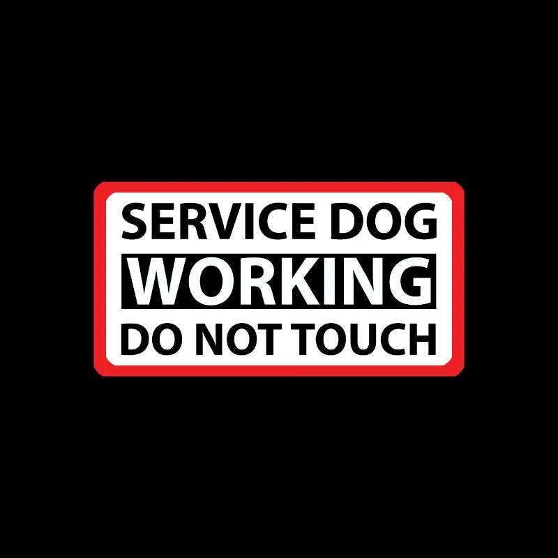 Service Dog Working Please Do Not Touch