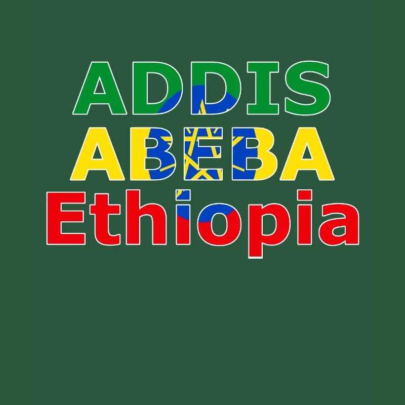 Addis Ababa Ethopia Farbdesign