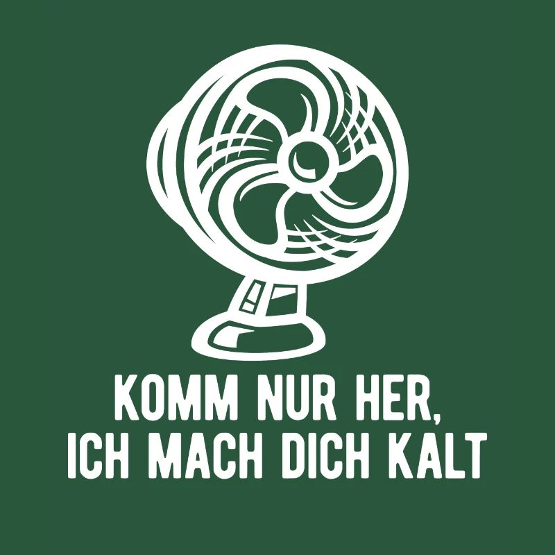 Lustiges Sommer Hitze Ventilator