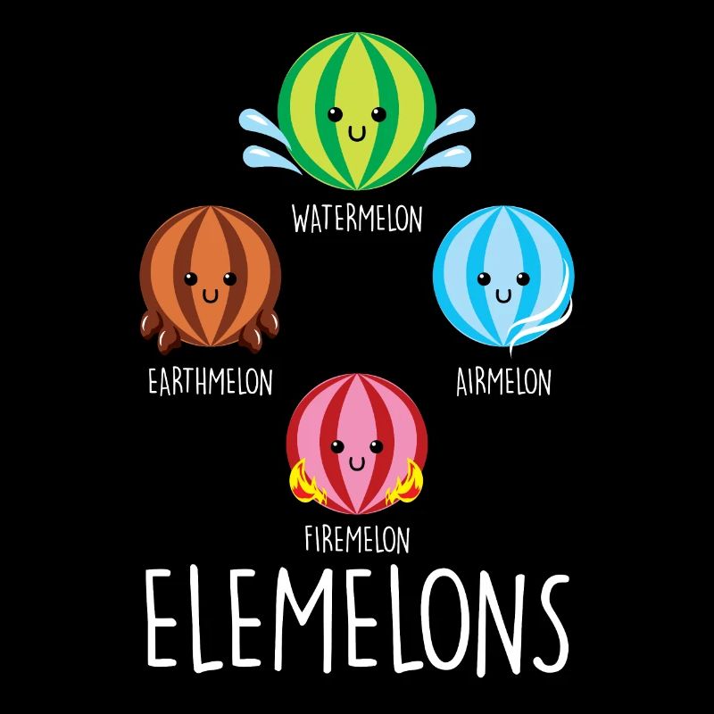 Watermelon Element Chemistry Water Earth Fire Air