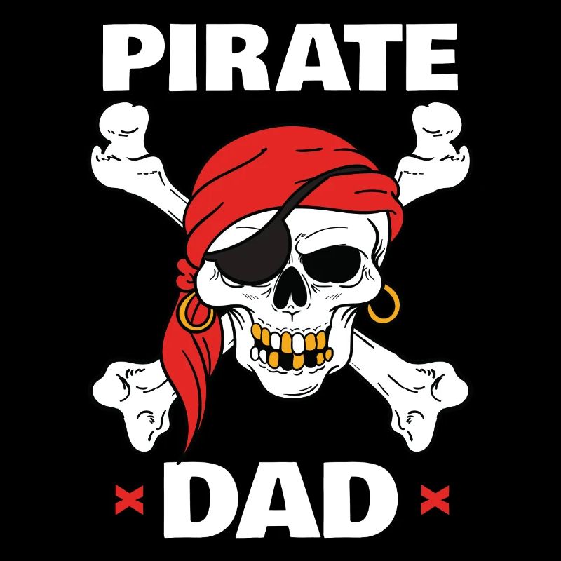 Pirate Pirate Ship Father Papa Skull Bones