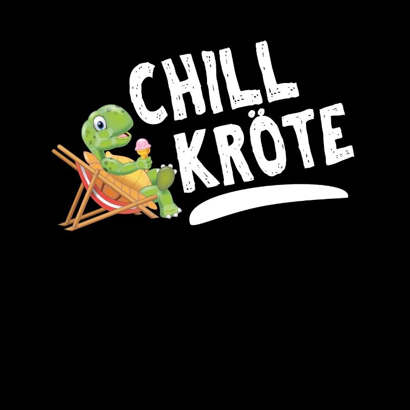 Chill Toad Tortue de vacances d'été drôle