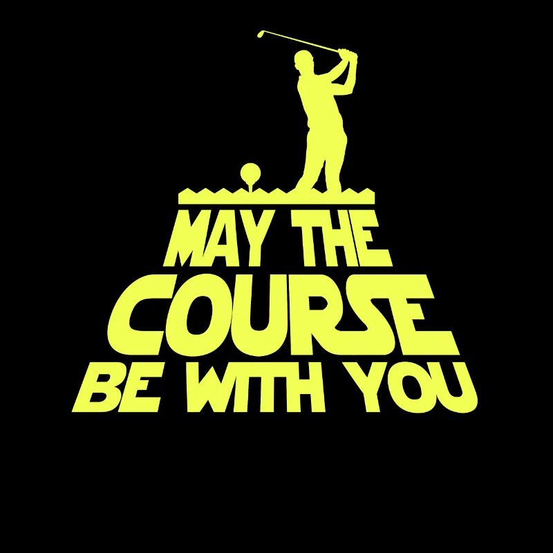 Que le parcours soit avec vous cadeau de golfeur