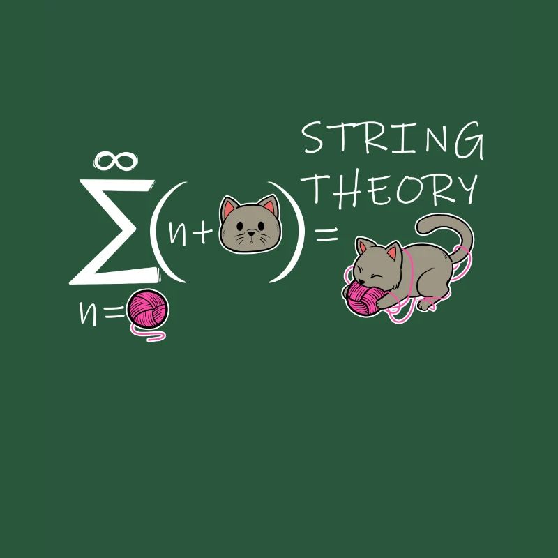 String Theorie Katzen Physik Quanten Katze Formel