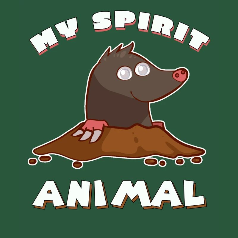 Mole, nearsighted, molehill gift