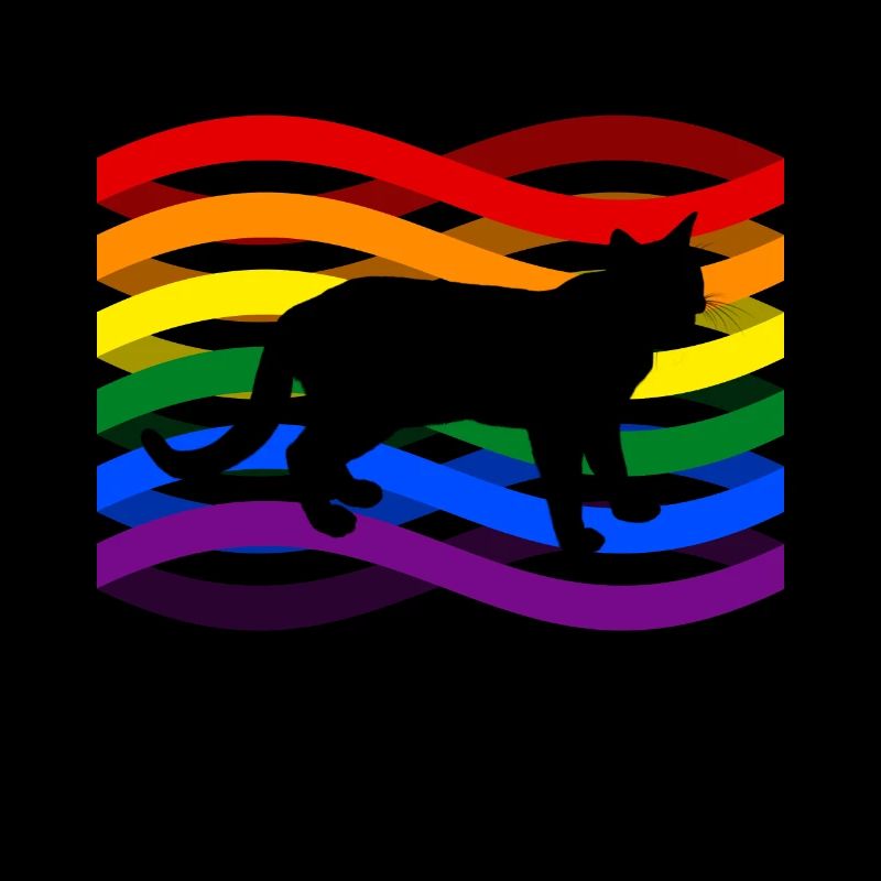 Cat rainbow