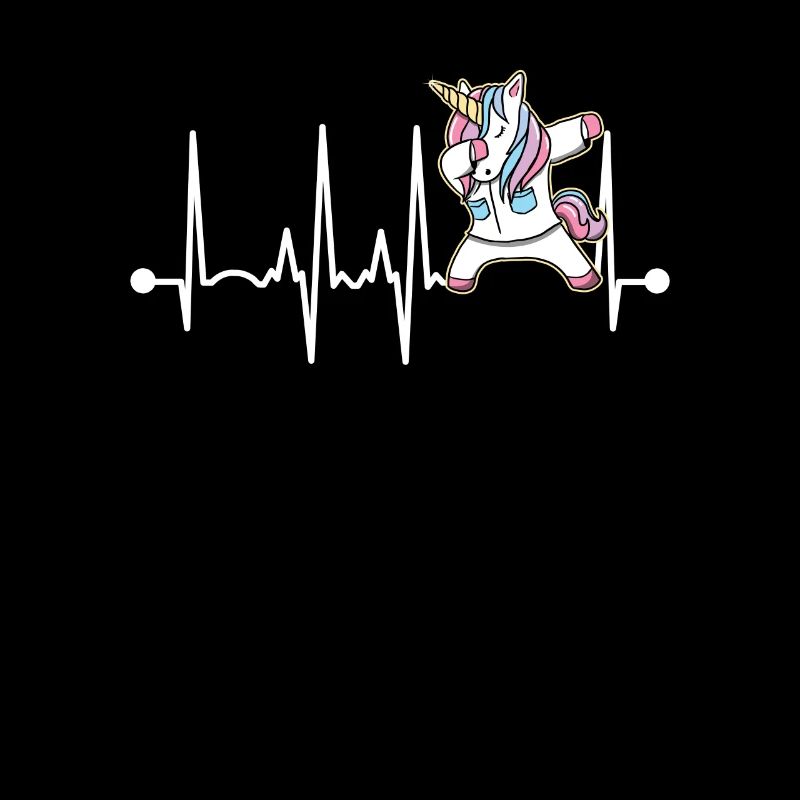 Nursing Student Gift Funny Dab Unicorn Graphic
