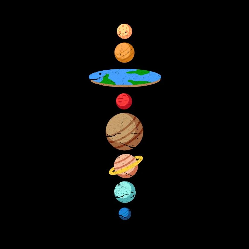 Flat Earth Flat Earth Conspiracy Gift