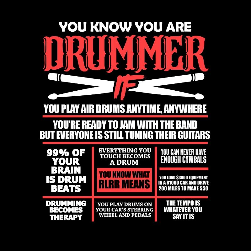 Drummer Drummer Drummer Band Gift