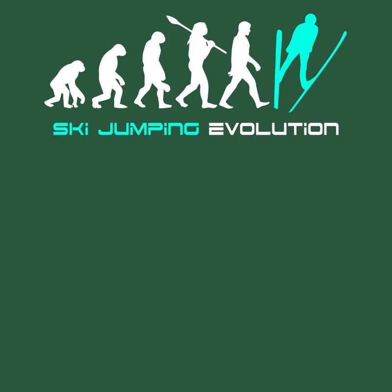 Skispringen Evolution