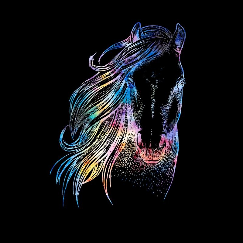 Couleur de l'eau cheval