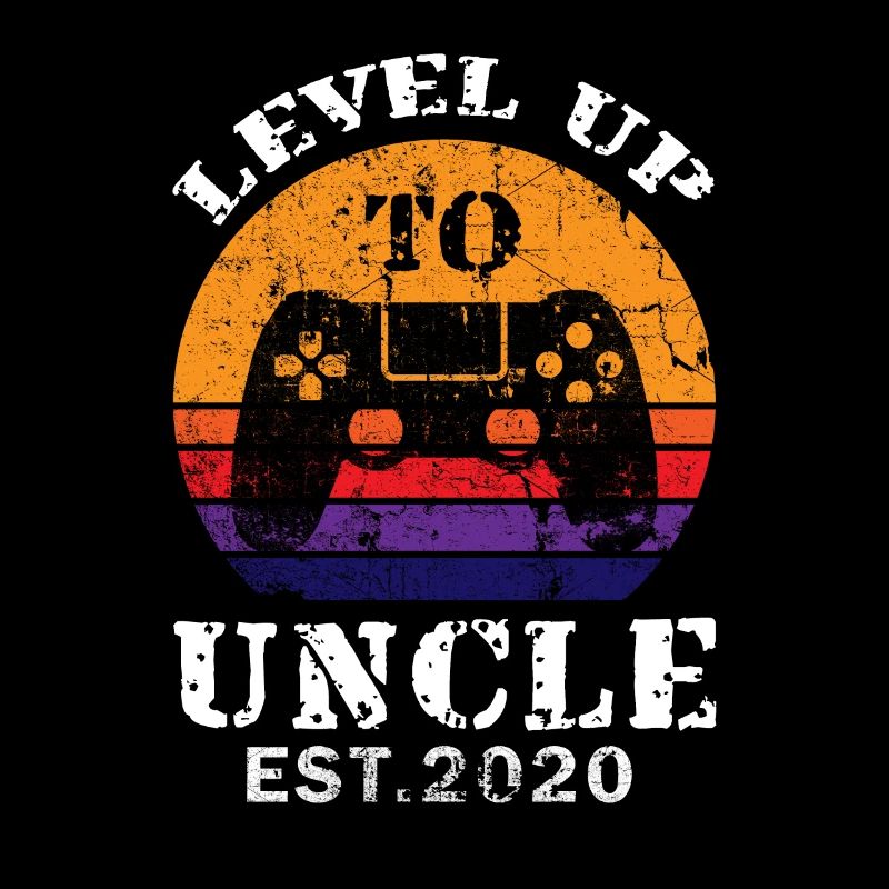 Level up to Onkel werdender Onkel Spruch
