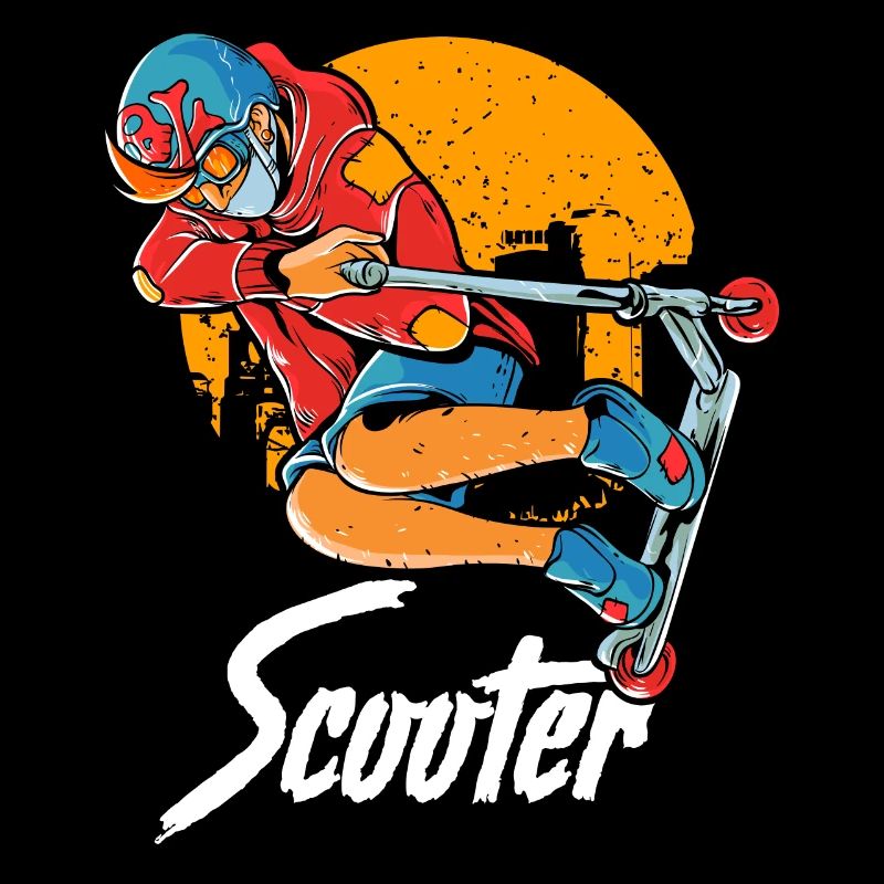 Lustige Roller-Kinderreittricks