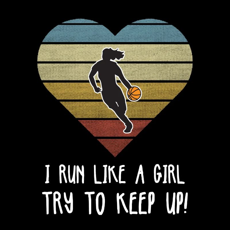 Mädchen Basketball Geschenk Design