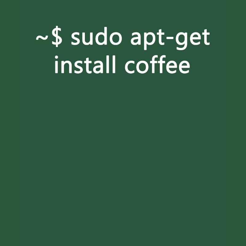 Sysadmin Linux sudo apt-get installer coffee