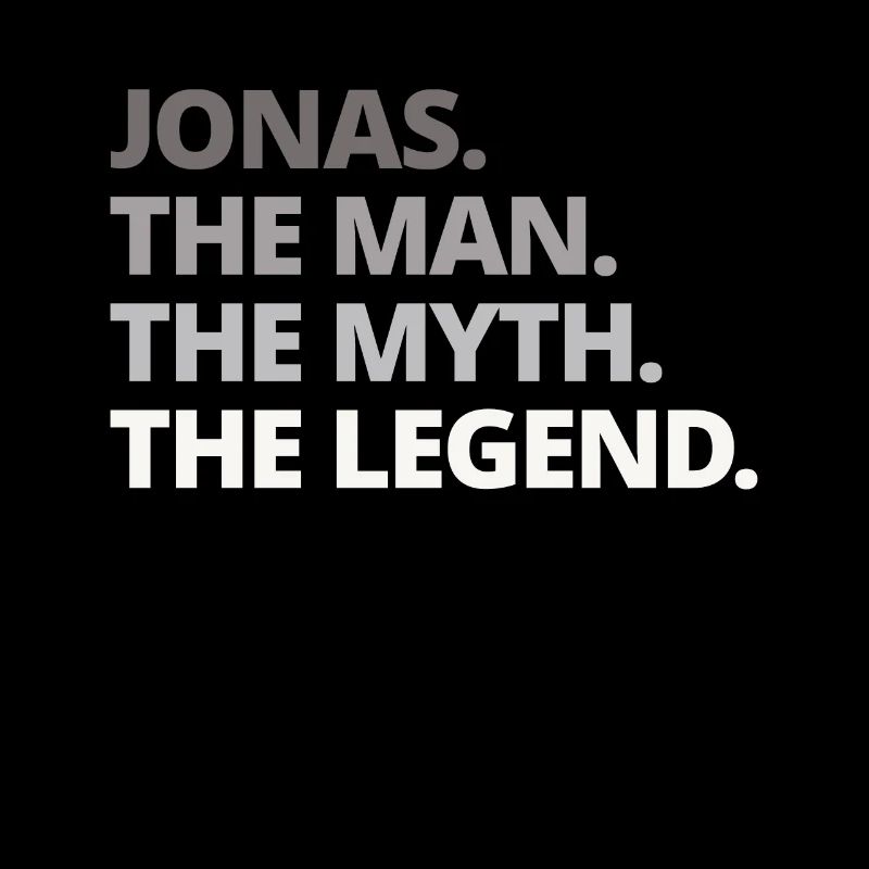 Jonas Name Sort Cadeau