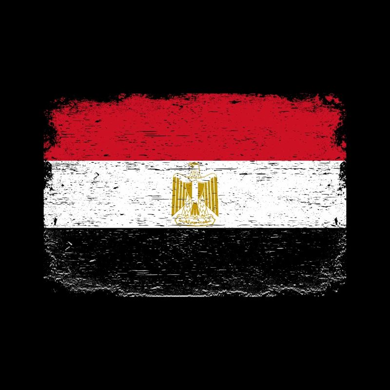 DRAPEAU EGYPTIEN Egypte drapeau cadeau égyptien